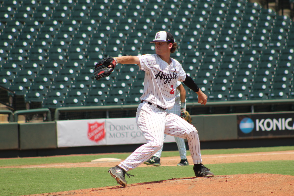 Magnolia West Argyle 5A UIL state championship Texas baseball playoffs 061023 Andrew McCulloch 77